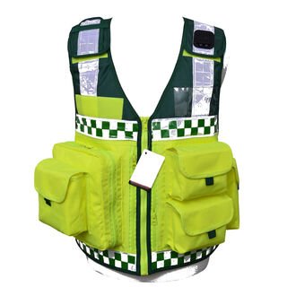 HiViz Vest Medics Paramedics Ambulance First Aid Quick Response Force