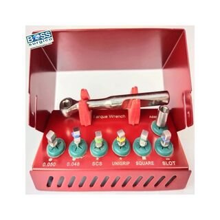 Universal Dental Implant Prosthetic Driver Kits with Box