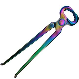 15" Hoof Nipper Multicolor Hoof Clincher Combination 13" with Hammer and Chisel (copy)