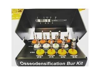 13 Pcs Dental Bur Drills Implant Kit | High-Precision Rotary Tools