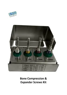 Bone Compression & Expander Screws Kit | Dental Implant Surgery Set