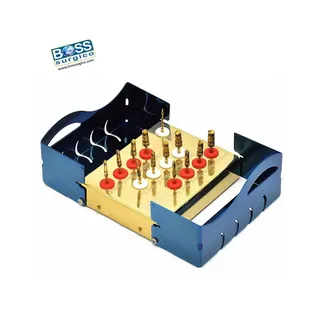 13 Pcs Dental Bur Drills Implant Kit | Precision Implant Surgery Tools