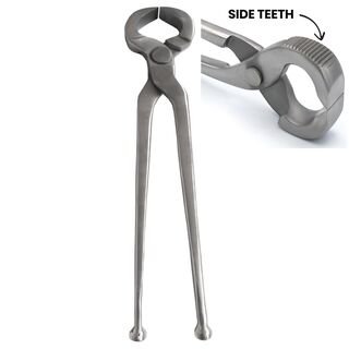 Farrier Tools 12" Horseshoe Puller Serrated Jaws Shoe Pull Off, Hoof Trimmer